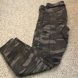 Camo Express skinny jeans